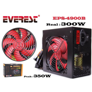 EVEREST EPS-4900B, 350W Peak, 12cm Fan, ATX, Power Supply (PSU)