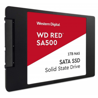 WD Red SA500, WDS100T1R0A, 1TB, 560/530, SERVER ve NAS için Enterprise, 2,5" SATA, SSD