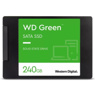 WD Green, WDS240G3G0A, 240GB, 545/465, 3D NAND, 2,5" SATA, SSD